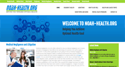 Desktop Screenshot of noah-health.org